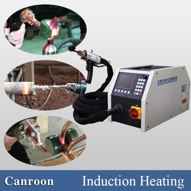 DSP digital high frequency induction brazing machine for stainless steel/copper/aluminum heat treatment