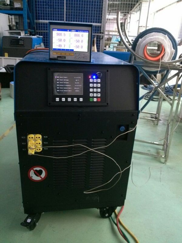 35kW High Power Induction Heating Machine 380V 3 Phase 122A For Steel Preheating
