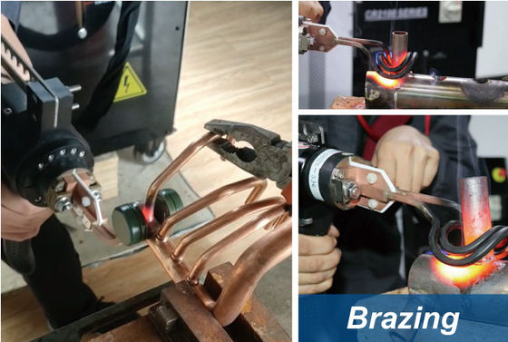Effortless Temperature Control Compact Portable Induction Heating Machine with Multiple Control Modes and Parameters