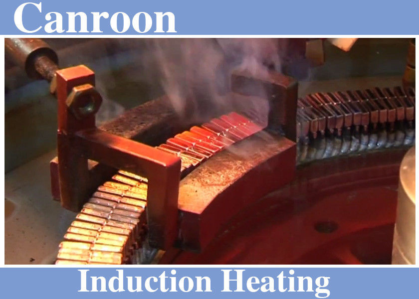 Fast Induction Brazing for DC Motor Rotor Armature, Electric Motor