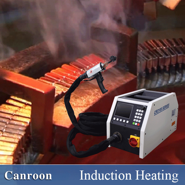 Portable Handheld Induction Heater Water Cooling 20kw For Metal Heat Treatment