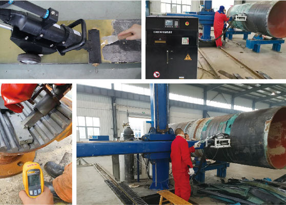 Smooth Induction Preheating Welding High Coating Removal Rate CE Certificate