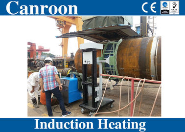 40kw 80kw 120kw pipe heat treatment induction welding preheat equipment with C type inductor in pipeline industry